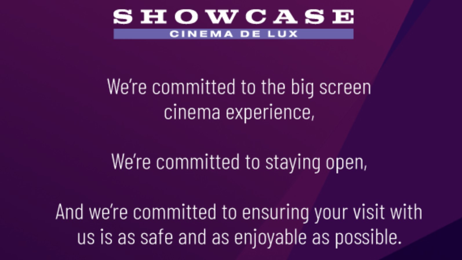 Showcase Cinema de Lux: Fall in love with cinema again