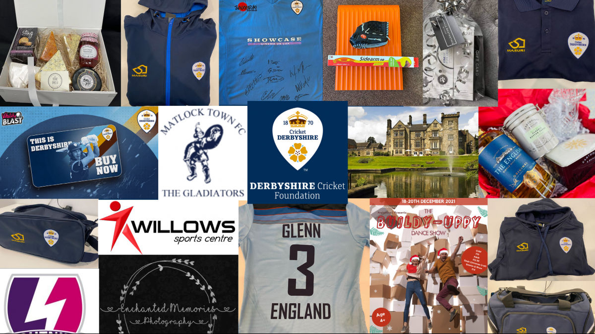 Derbyshire Cricket Foundation Christmas raffle now live