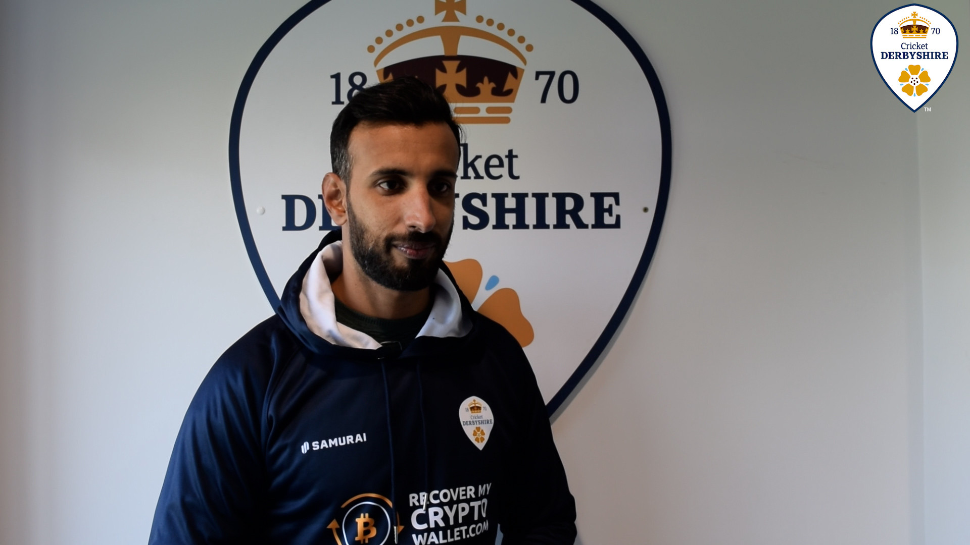 Interview: Shan Masood arrives at Derbyshire