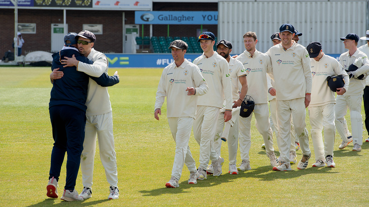 Derbyshire earn innings victory over Leicestershire
