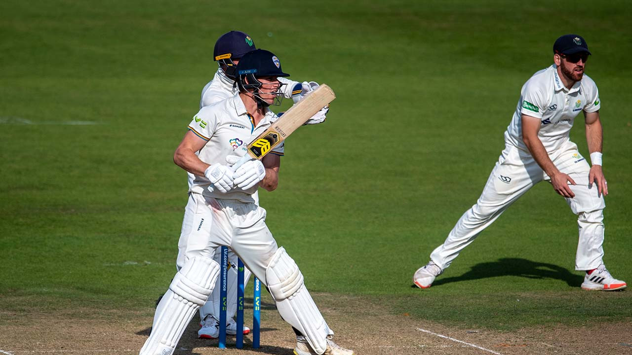 Reece hits half-century on testing second day