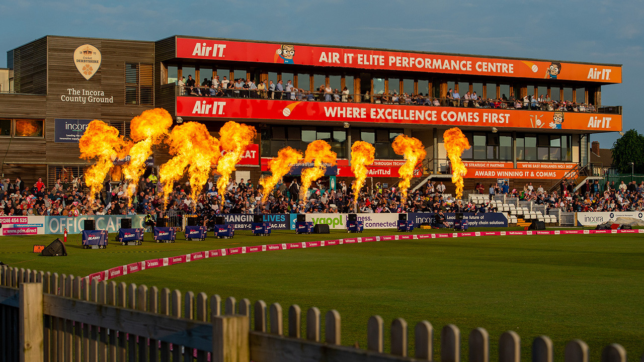 Experience Twenty20 cricket at The Incora County Ground this summer