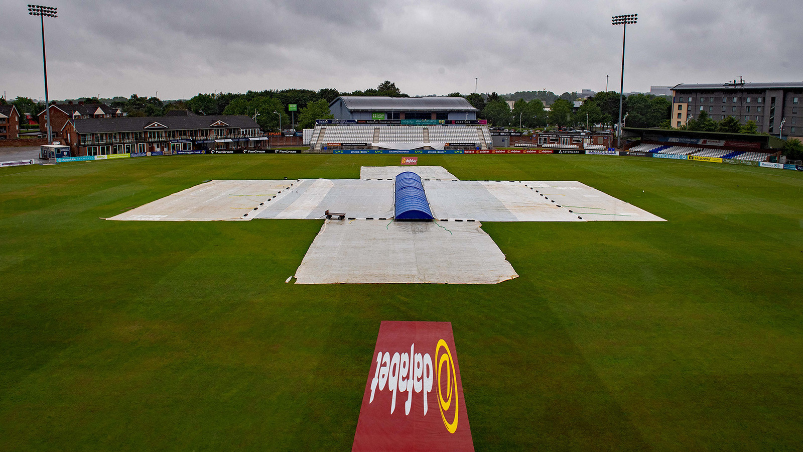 Match drawn after Day Four washout
