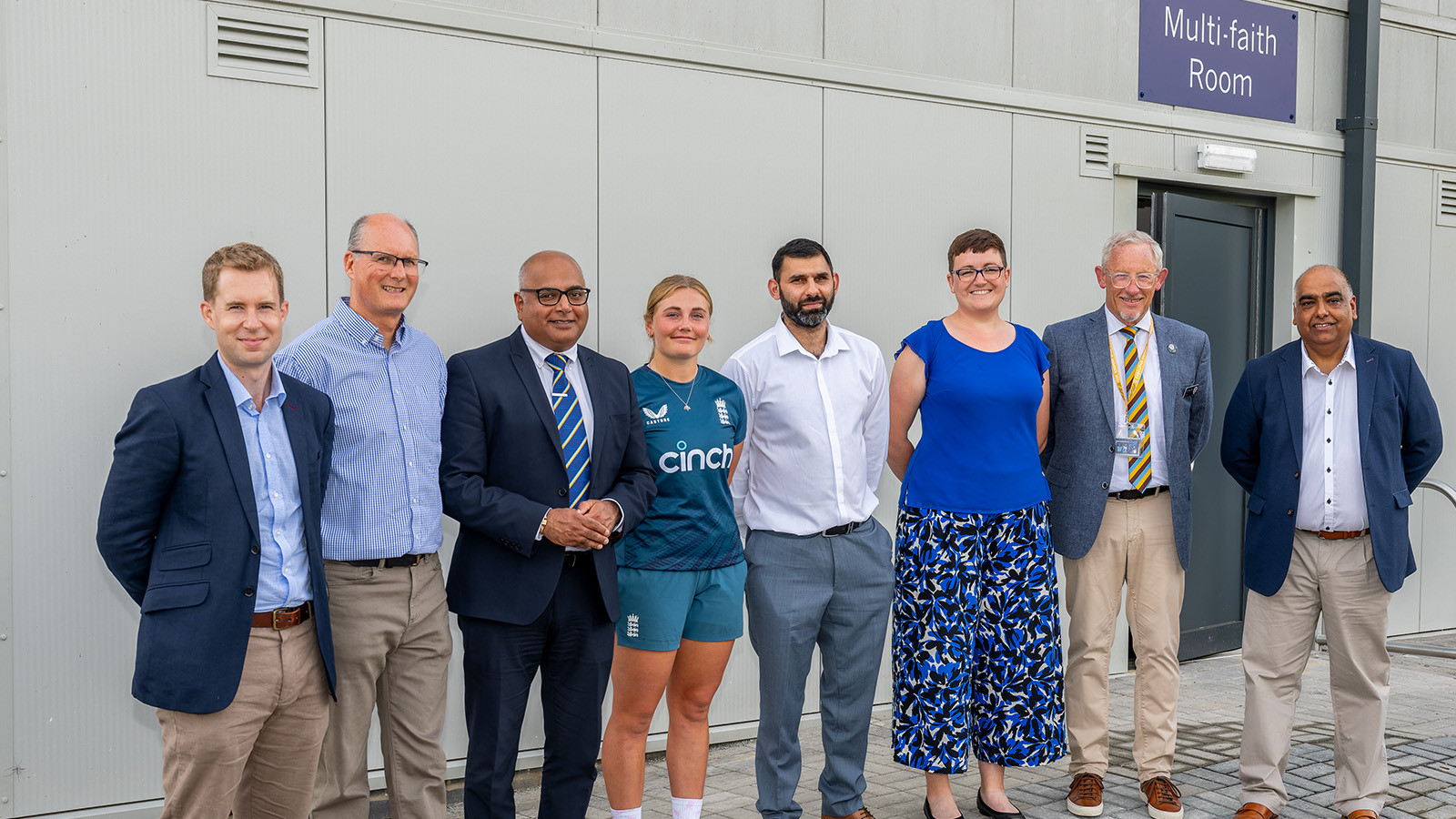 Multi-Faith Room opened at The Incora County Ground