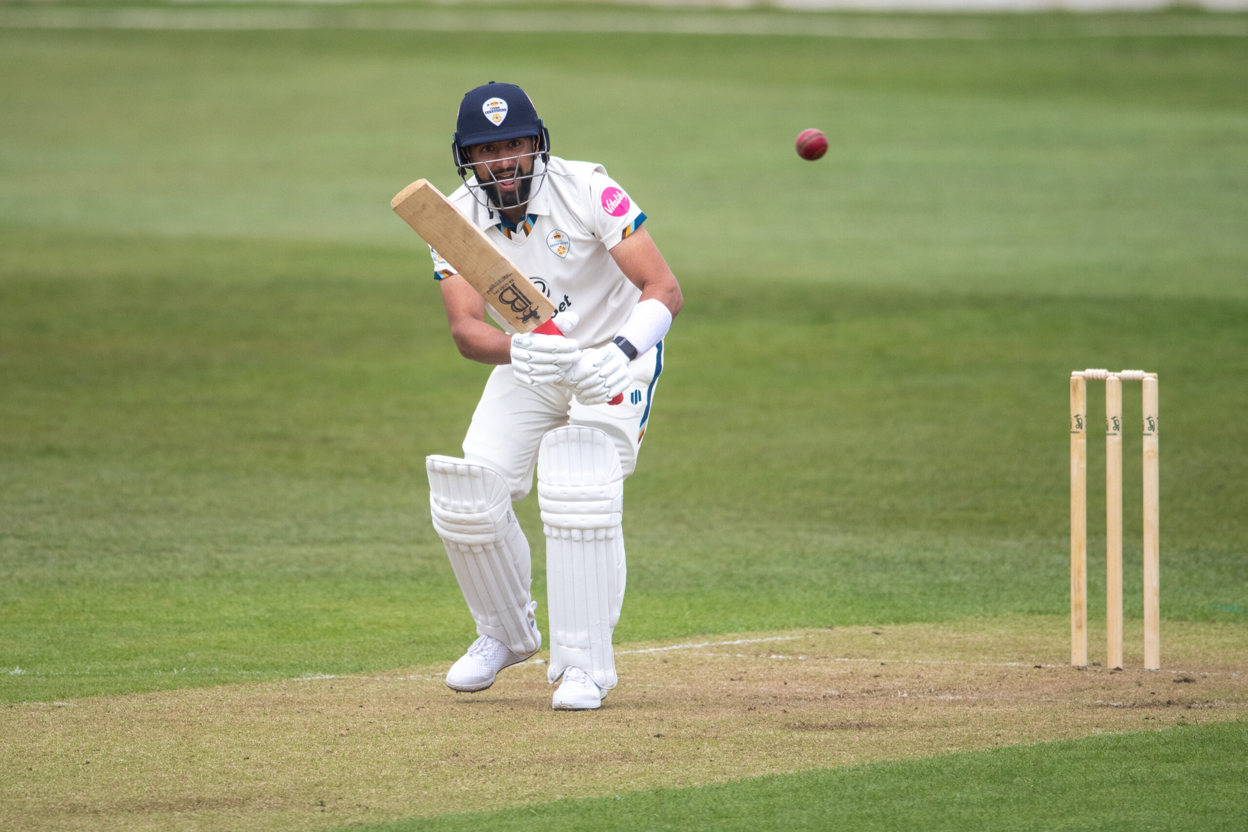 Anuj Dal speaks before Leicestershire fixture