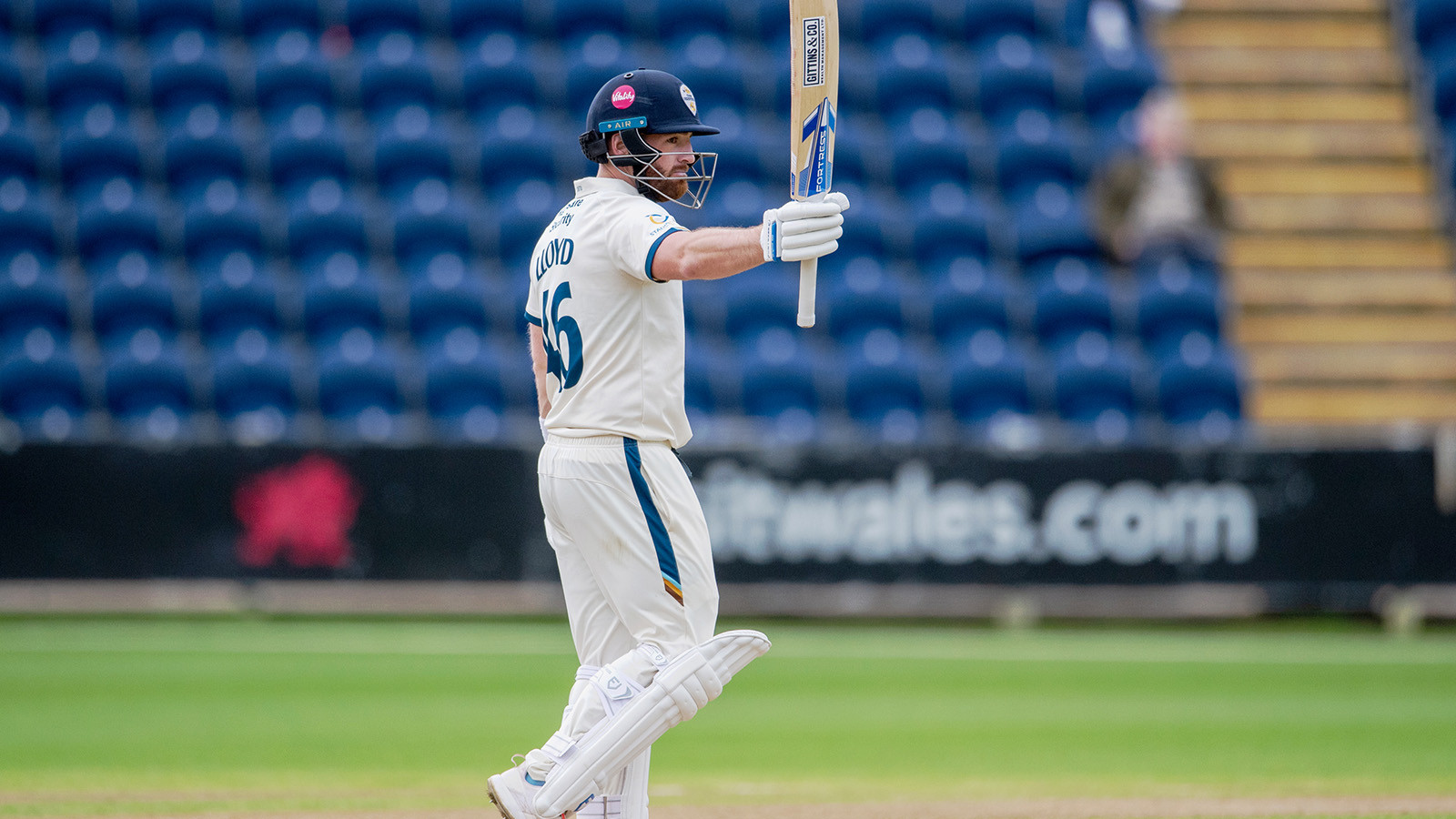 Lloyd and Madsen hit half-centuries on Day Two