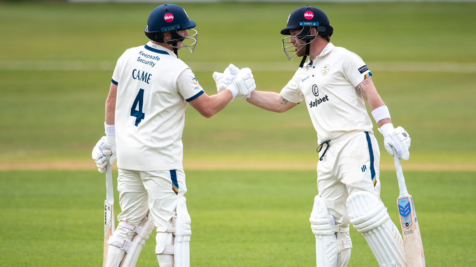 REPORT | Came and Lloyd post fifties on Day One