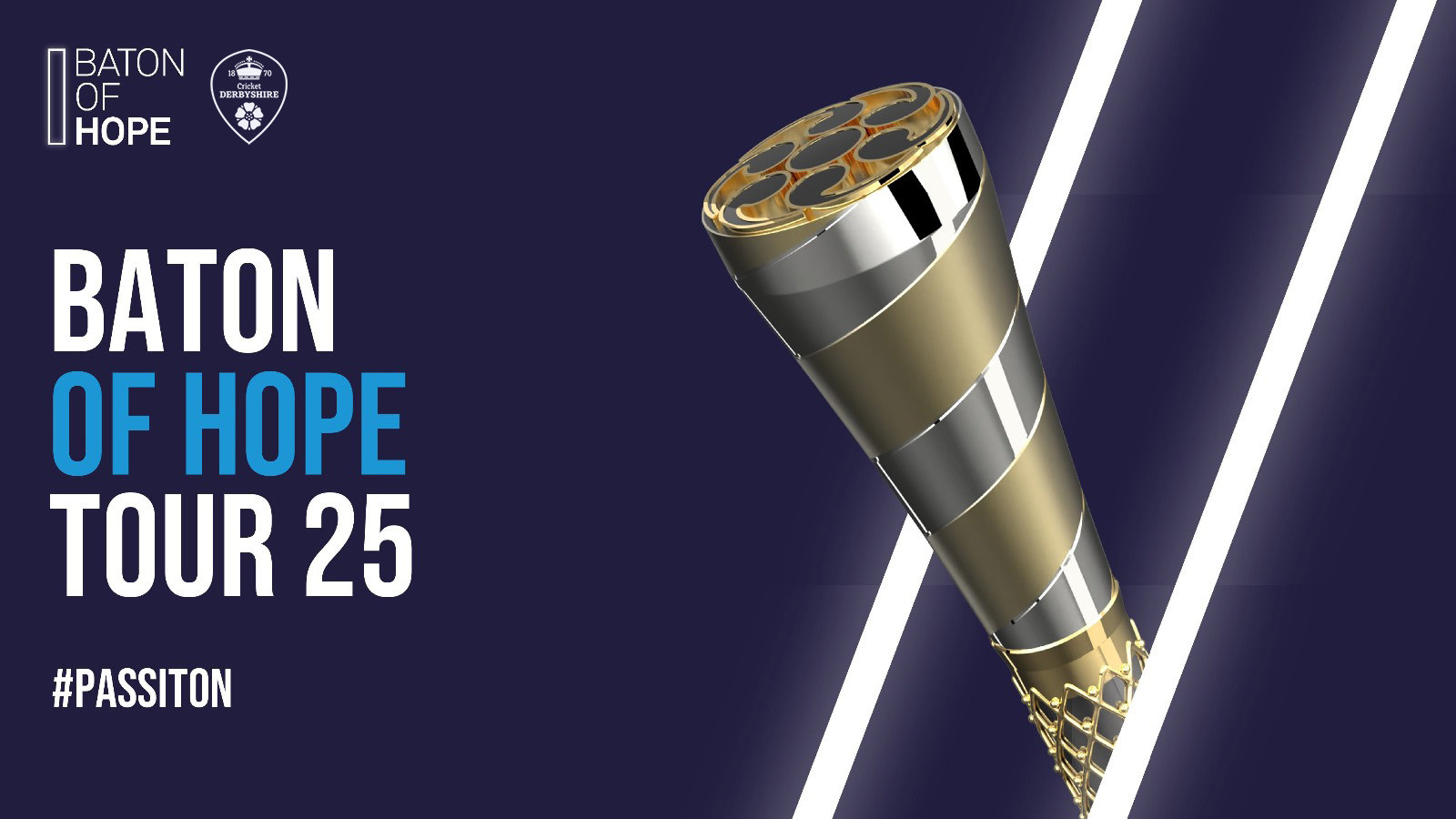 Derbyshire partner with Baton of Hope